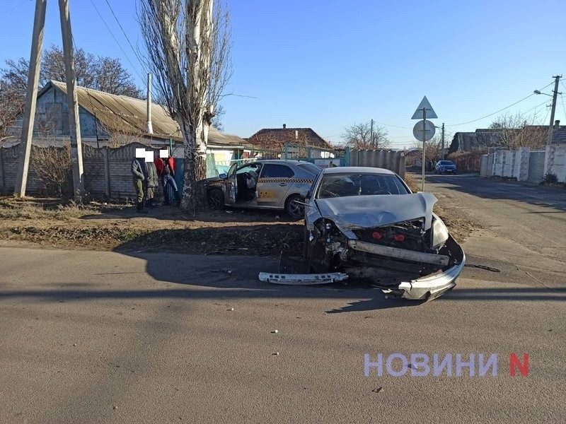 Все аварии понедельника в Николаеве