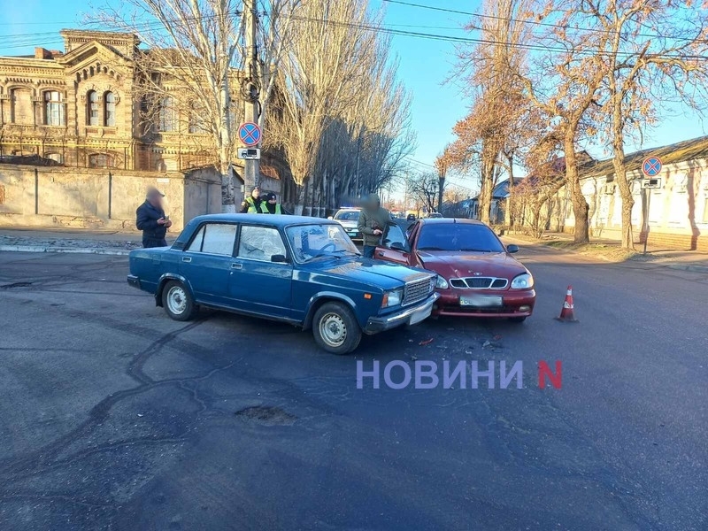 Все аварии понедельника в Николаеве