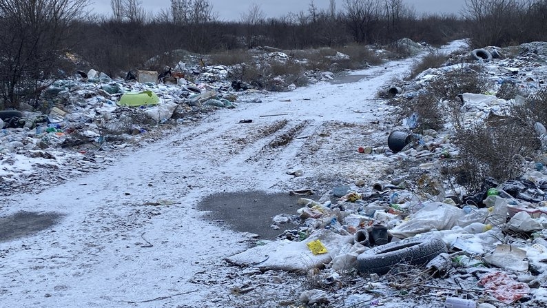 Під Миколаєвом на території, що належить Міноборони, утворилося стихійне звалище