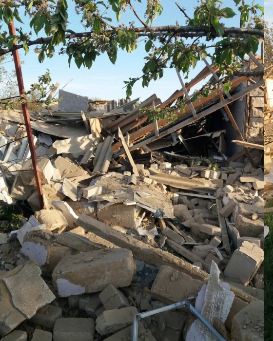 Сім'я залишилася без дому: з'явилося фото наслідків удару дрону у Миколаївській області