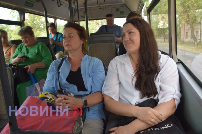 Долгожданный маршрут №85: николаевцы в восторге от нового автобуса