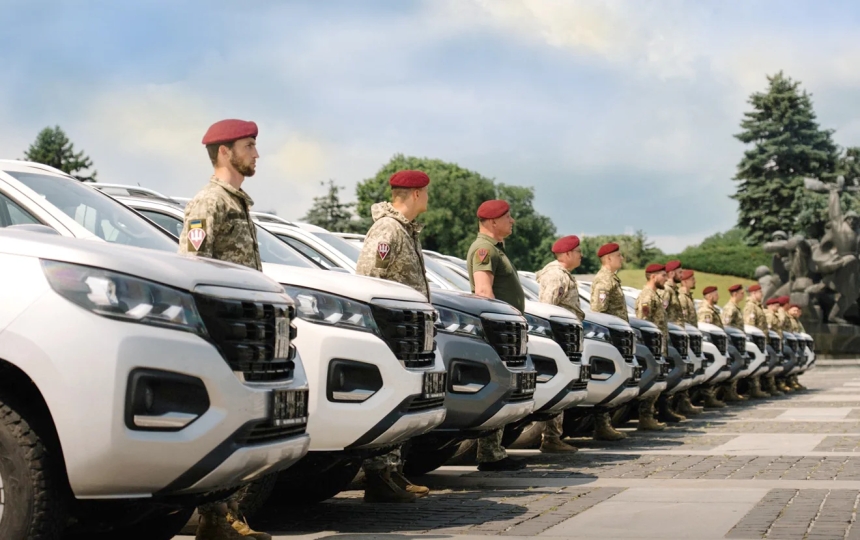 ВСУ получили новые внедорожники Fiat