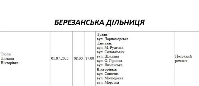 Где в Николаеве и области во вторник не будет света (адреса)