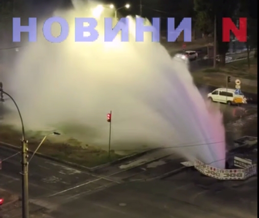 «Гейзер» в Николаеве: где отключили воду