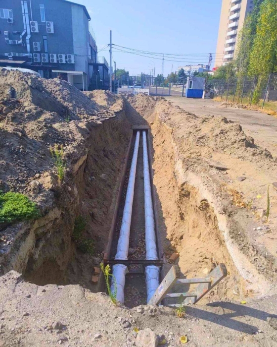 Более 400 м тепломагистрали капитально отремонтировали в Николаеве