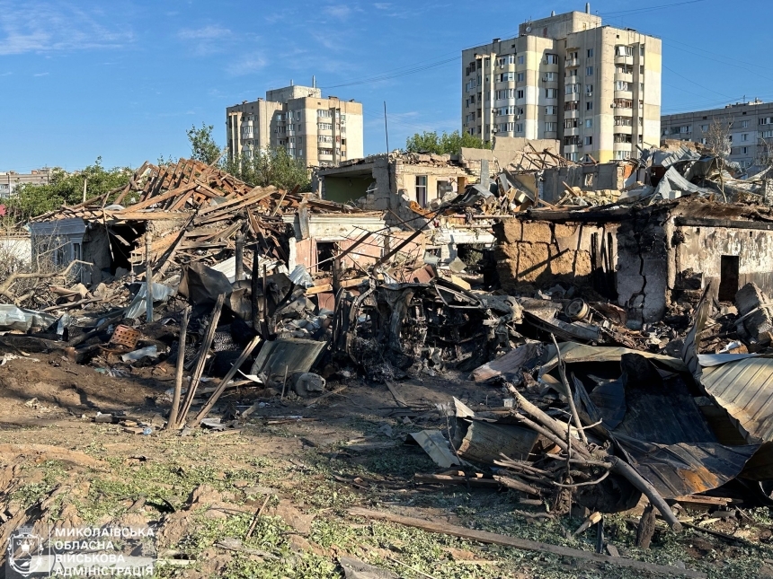 Наслідки ракетної атаки на Миколаїв: з'явилося нове відео