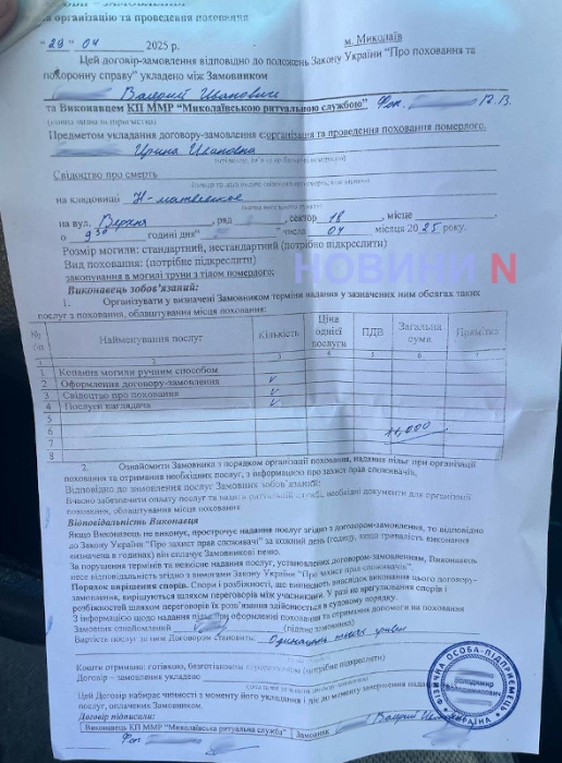 Почему КП «Николаевская ритуальная служба» постоянно работает с убытком