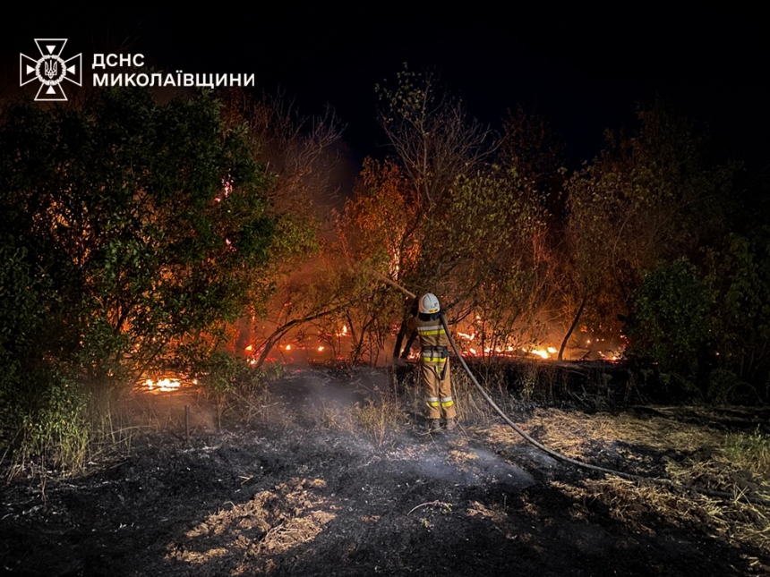 Враг атаковал Николаевскую область из РСЗО и вел артобстрел: поврежден дом, произошли пожары