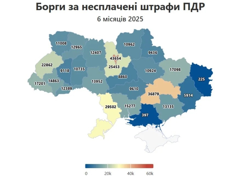 Украинцы массово не платят штрафы за нарушение ПДД: водители Николаевской области — среди лидеров