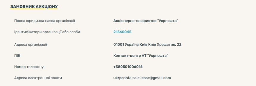 В Николаеве выставили на продажу главпочтамт (фото)