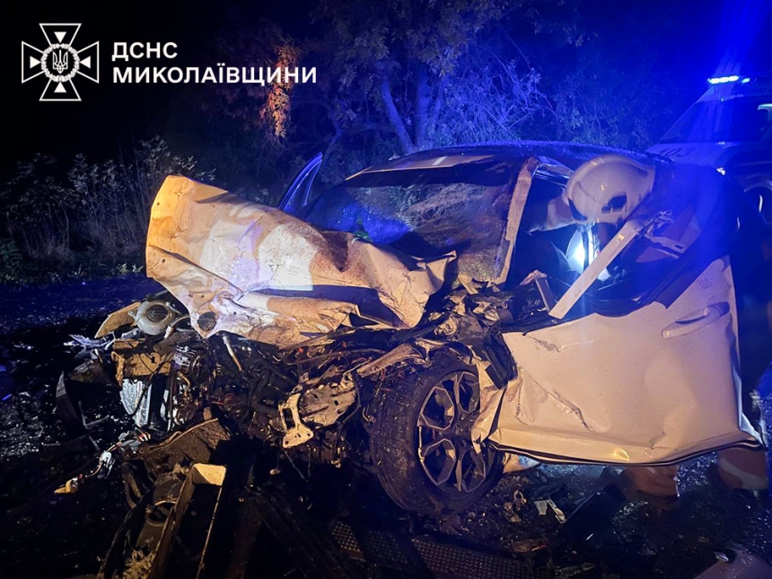 Смертельная авария на трассе «Николаев - Одесса»: ГСЧС деблокировали тело погибшего