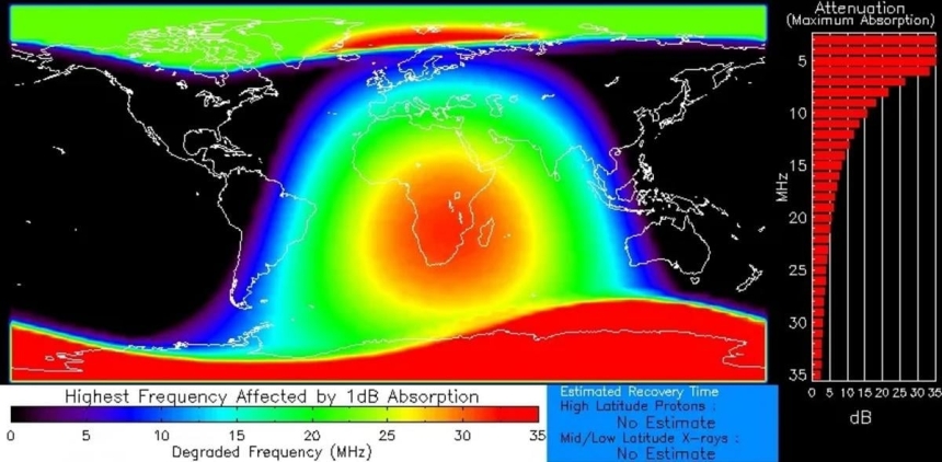 На Солнце зафиксирована самая мощная вспышка 2025 года: сбои в радиосвязи в Европе и Африке