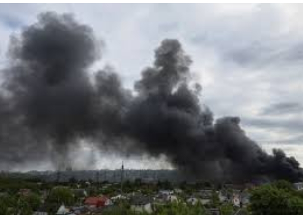 По Николаеву нанесен удар «шахедом». Фото иллюстрационное