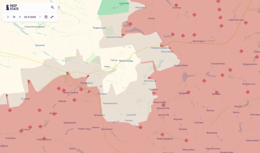 Росіяни просунулися в Покровську, - DeepState