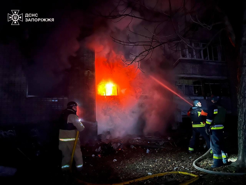 В Запорожье число пострадавших от атаки дронов выросло до 18