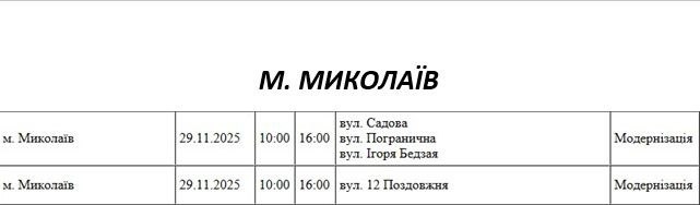 Без світла залишиться майже весь Первомайськ