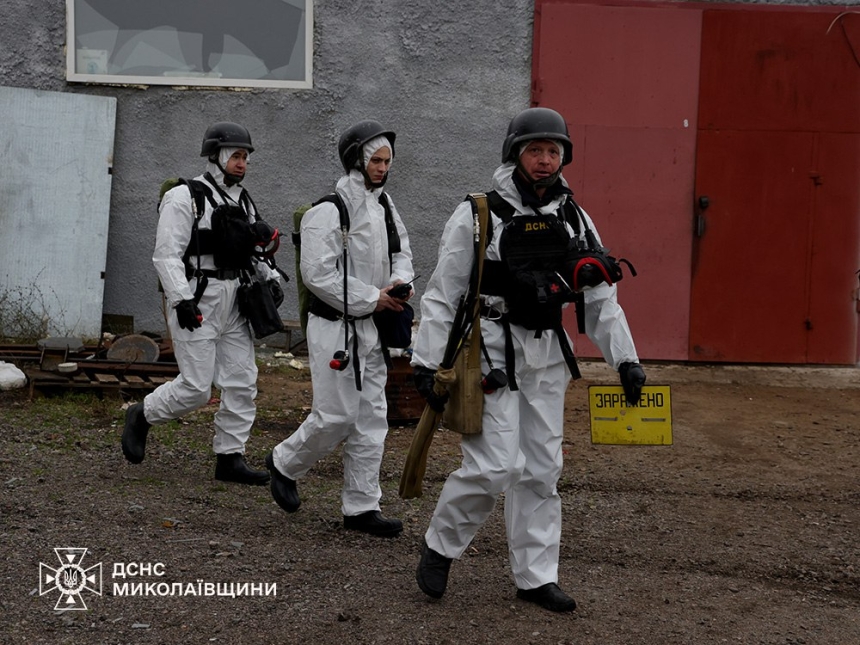 Атака «Шахедов» по Николаеву: фото и видео последствий