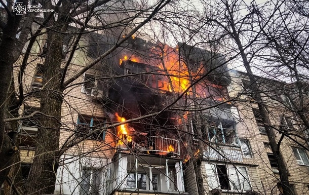 Атака армии РФ: в Херсоне семеро раненых