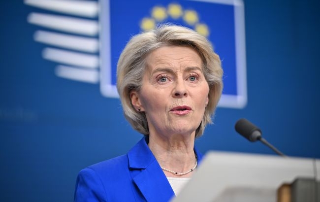 Глава Еврокомиссии назвала Украину первой линией обороны Европы