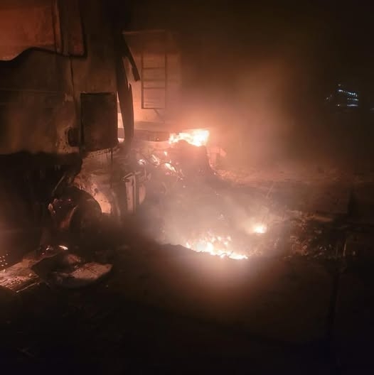 Горели емкости с мукой и маслом - Россия снова ночью атаковала Одесскую область