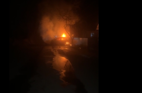 В Черкасской области взорвали автомобиль депутата горсовета (видео)