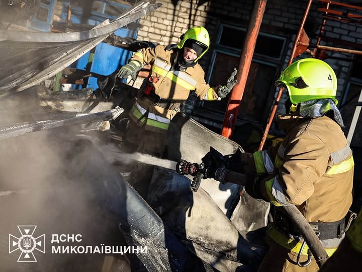 На предприятии и в частном секторе: в Николаевской области ликвидировали четыре пожара