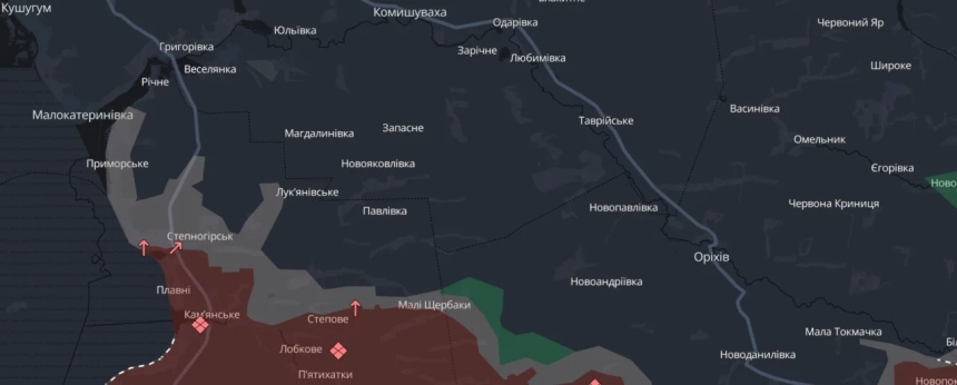 Путин приказал продолжать наступление на Запорожье