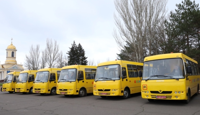 Експериментальний проєкт: на Миколаївщині впровадять покращений підвоз дітей шкільними автобусами