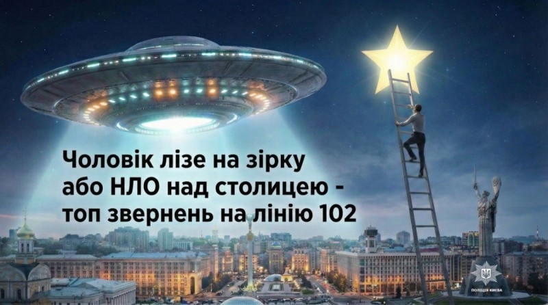 От НЛО до летучих мышей: самые необычные звонки в полицию Киева