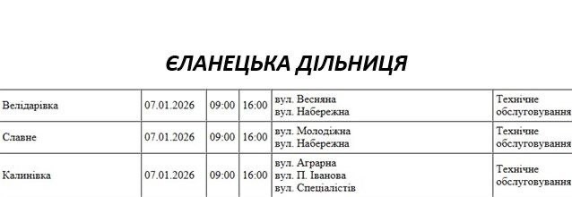 Де у Миколаєві та області завтра не буде світла