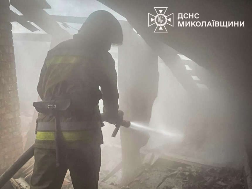 Женщина погибла во время пожара в Николаеве