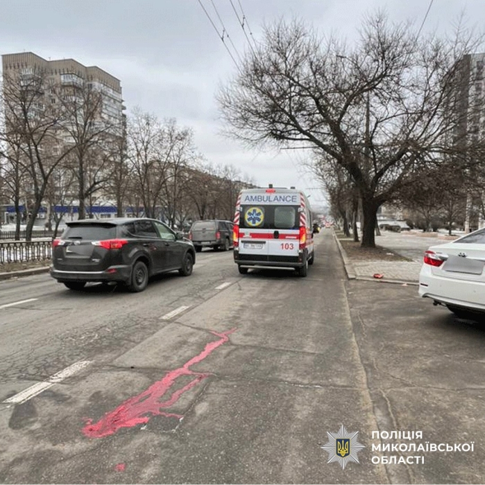 ДТП с «Лексусом» и пешеходом в центре Николаева: полиция ищет свидетелей