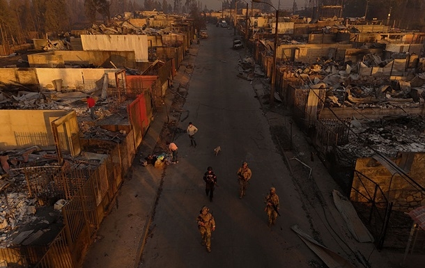 В Чили продолжаются масштабные лесные пожары: погибают люди