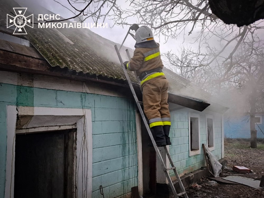 У Миколаївській області в пожежі загинула людина