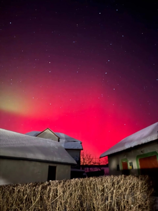 Над Україною спостерігали північне сяйво (фото)