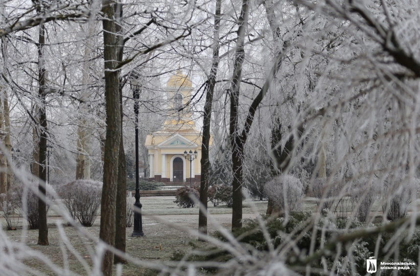 Зимняя сказка в Николаеве (фоторепортаж)