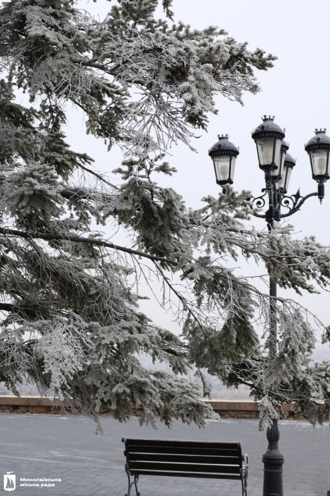 Зимняя сказка в Николаеве (фоторепортаж)