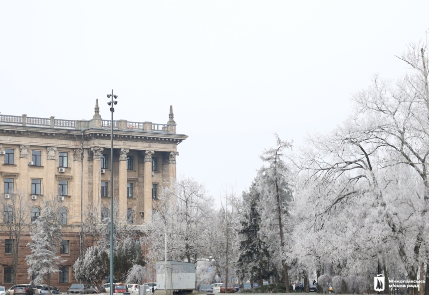 Зимняя сказка в Николаеве (фоторепортаж)