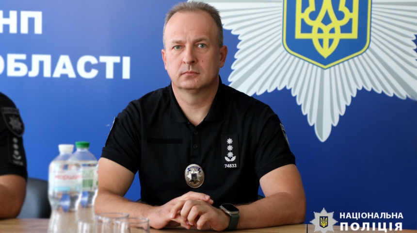 Глава полиции в Черкасской области Гудыма прекратил исполнение служебных обязанностей