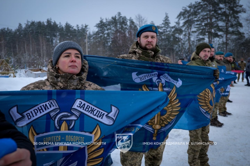 Из российской плена вернулись николаевские морпехи (фоторепортаж)