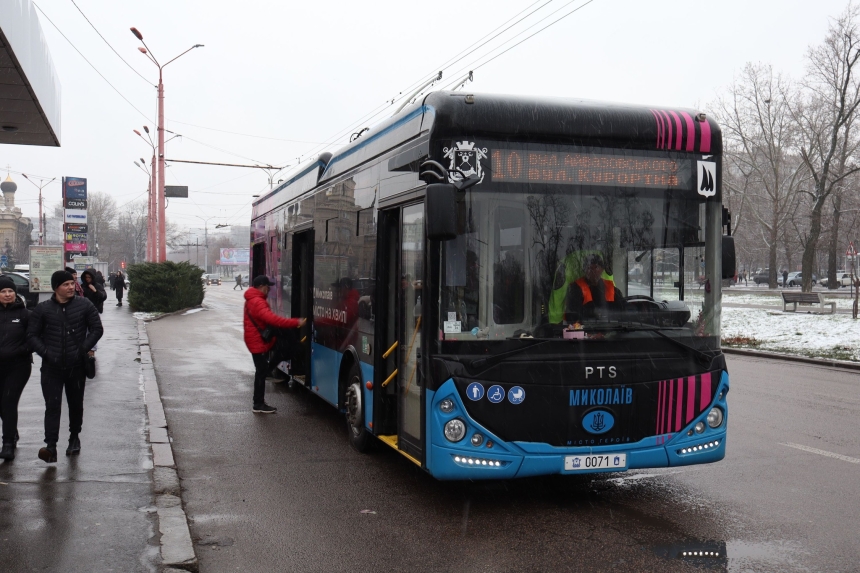 Миколаївців попереджають про збої у графіках руху тролейбусів