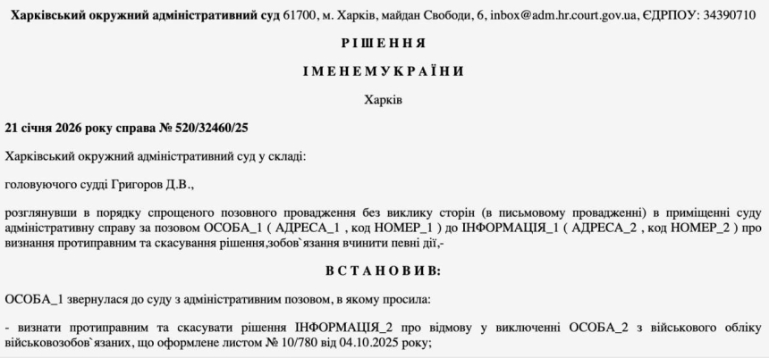 Українець змінив стать на жіночу: її не мобілізували