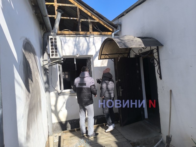 Появились первые фото и видео последствий утреннего обстрела Николаева