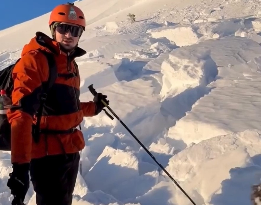 В Карпатах на лыжников сошла лавина