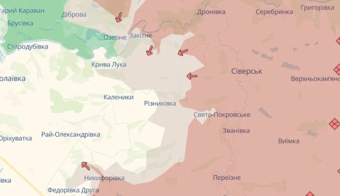 Окупанти знову просунулися на Донеччині, - DeepState