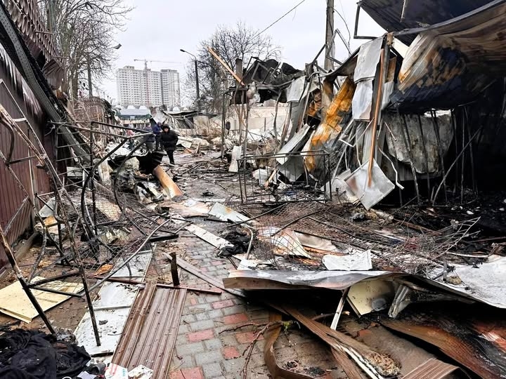 РФ атакувала ринок в Одесі: сума збитків перевищила 90 тисяч