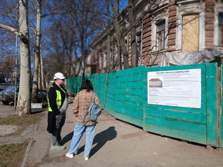Як проходить реставрація історичної пам’ятки у Миколаєві (фото)