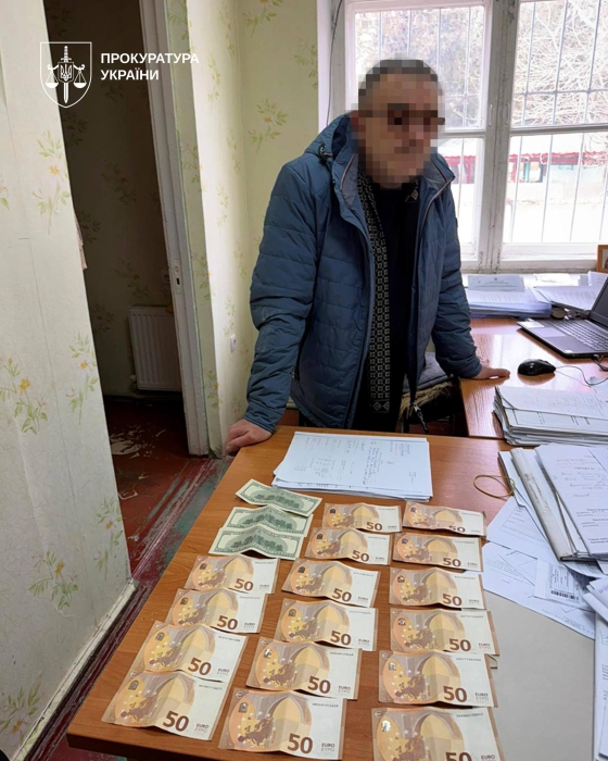 Судья задержан при получении взятки в Одесской области