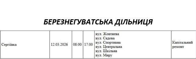 Завтра без света останется ряд адресов в Николаеве