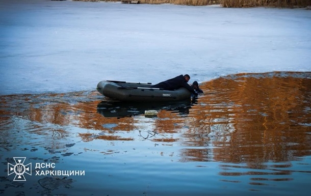 В Харькове погибли двое детей: провалились под лед